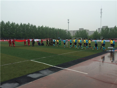 金沙官网荣获2013-2014“特步”中国大学生足球联赛北区决赛第七名
