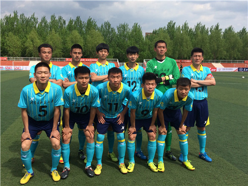 金沙官网荣获2013-2014“特步”中国大学生足球联赛北区决赛第七名